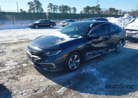 2019 Honda Civic Lx z USA, uszkodzony, nr VIN 2HGFC2F67KH549008